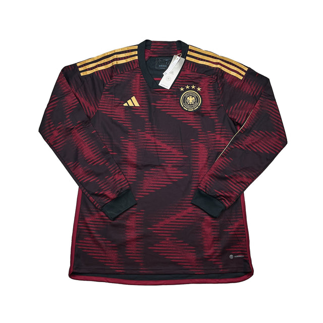 CULT KITS - 2022/23 GERMANY *BNWT* L/S AWAY SHIRT (MULTIPLE SIZES) ADIDAS, Large / Germany / 2022