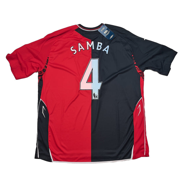 CULT KITS - 2007/08 BLACKBURN ROVERS SAMBA #4 *BNWT* AWAY SHIRT (XXL) UMBRO