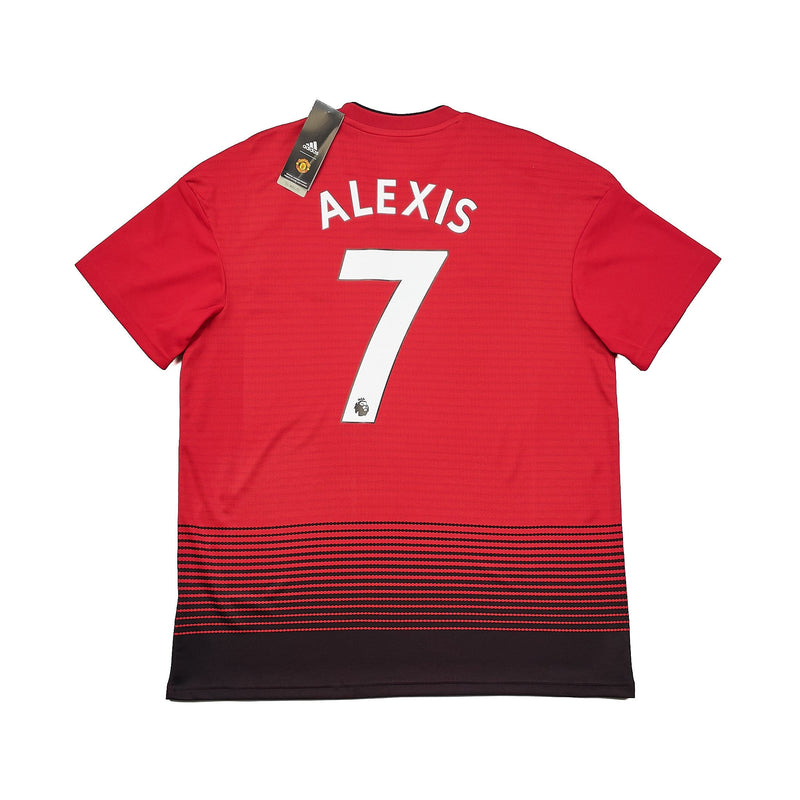 CULT KITS - 2018/19 MANCHESTER UNITED ALEXIS #7 *BNWT* HOME SHIRT (L) ADIDAS