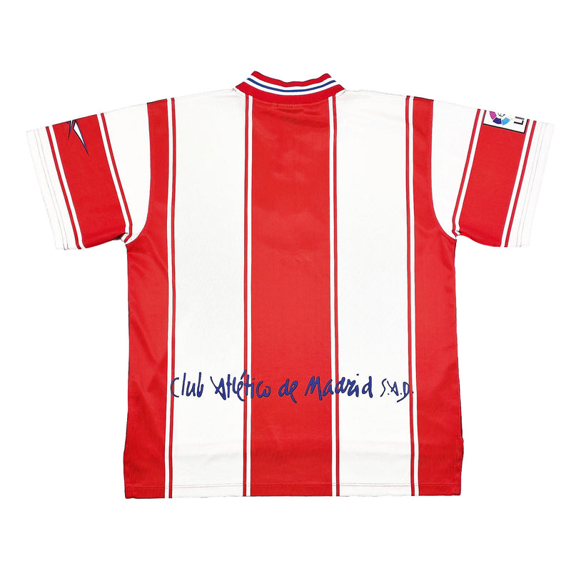 CULT KITS - 1999/00 ATLETICO MADRID HOME SHIRT (L) REEBOK