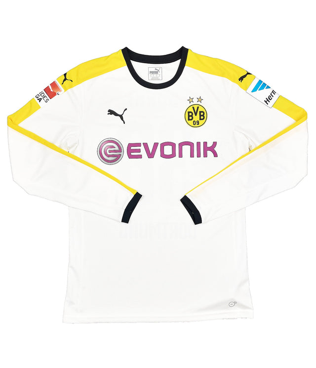 2015/16 DORTMUND BURKI #38 *MATCH ISSUED + SIGNED* GK SHIRT (L) PUMA