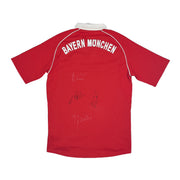 2005/06 FC Bayern München *unterschriebenes* Heimtrikot (S) Adidas