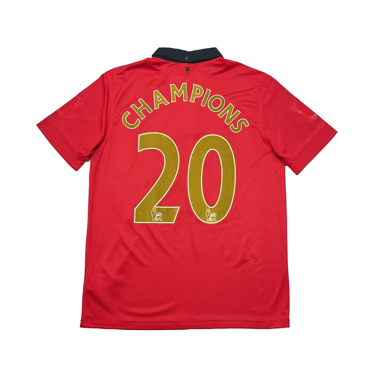 CULT KITS - 2013/14 MANCHESTER UNITED 'CHAMPIONS' HOME SHIRT (L) NIKE