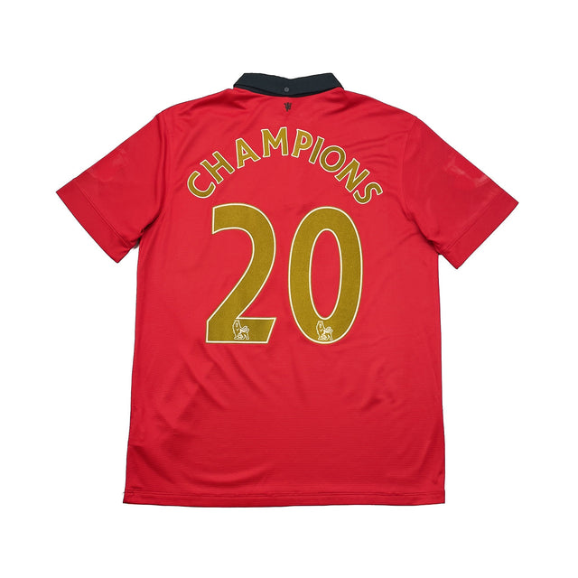 CULT KITS - 2013/14 MANCHESTER UNITED 'CHAMPIONS' HOME SHIRT (L) NIKE