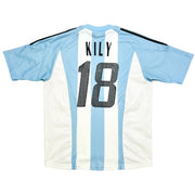 2002/04 Argentinien Kily #18 Heimtrikot (L) Adidas