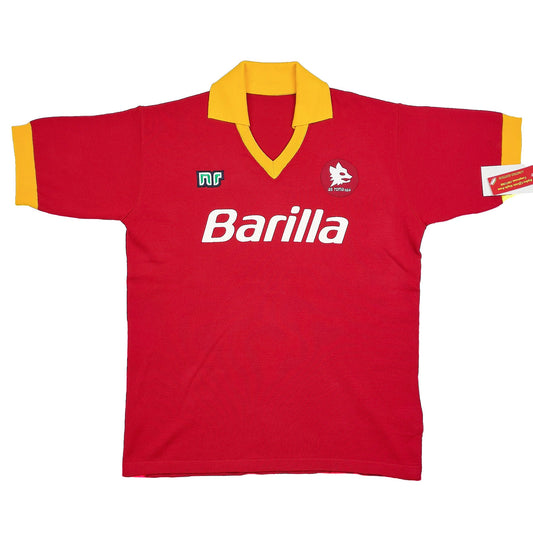 1987/88 Roma #7 *BNWT* Reissue Home Shirt Ennerre | Cult Kits, Large / Roma / 1987