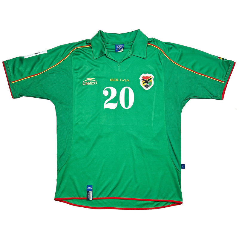 CULT KITS - 2004/06 BOLIVIA BOTERO #20 HOME SHIRT (L) ATLETICA
