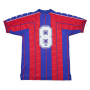 1997/98 Barcelona #8 (Stoichkov) Heimtrikot (XL) Kappa