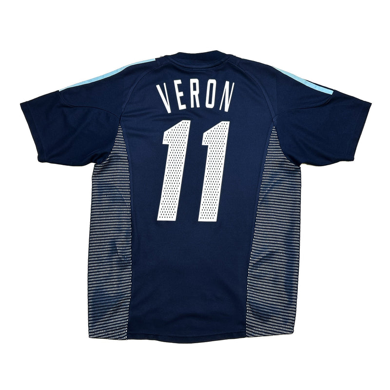 2002/04 ARGENTINA VERON #11 AWAY SHIRT (S) ADIDAS