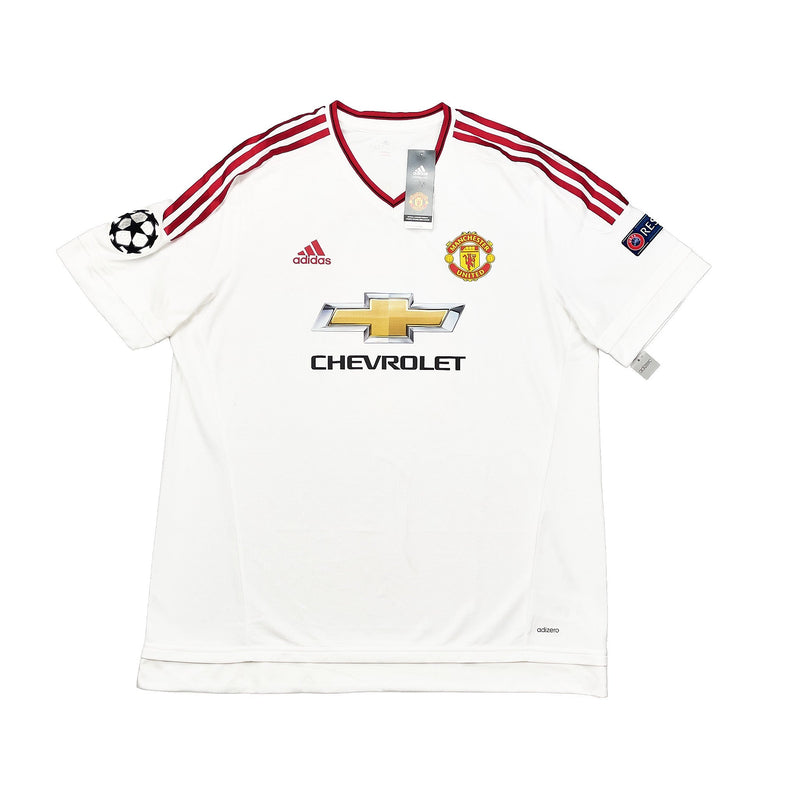 CULT KITS - 2015/16 MANCHESTER UNITED BLIND #17 *BNWT* AUTHENTIC C/L AWAY SHIRT (XXL) ADIDAS