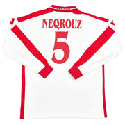 2002/03 Bari Neqrouz #5 L/S *Match Issue* Heimtrikot (XL) Lotto