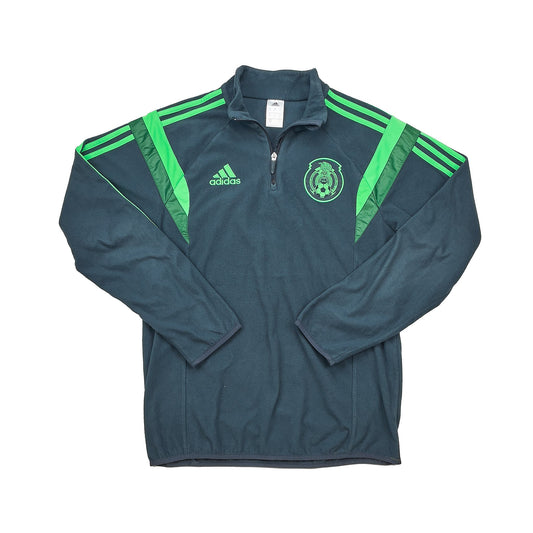 2014 MEXICO 1/4 ZIP FLEECE (M) ADIDAS