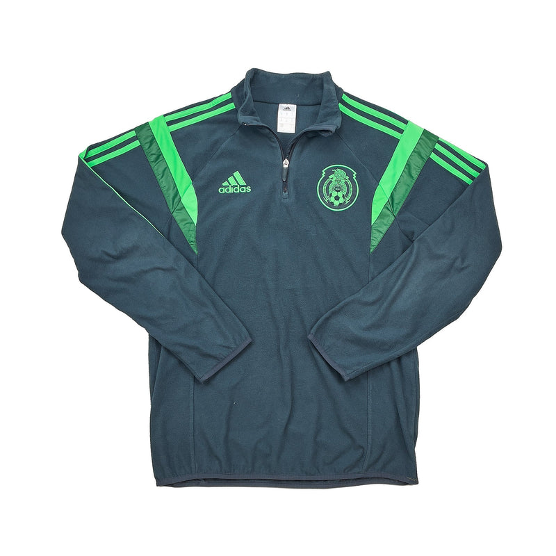 2014 MEXICO 1/4 ZIP FLEECE (M) ADIDAS