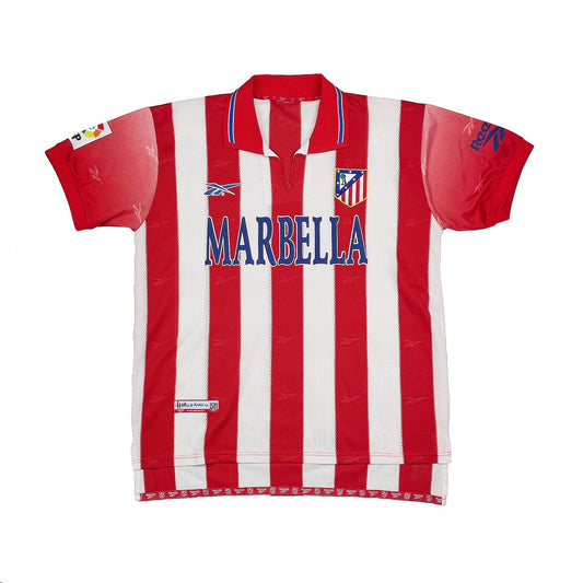 CULT KITS - 1998/99 ATLETICO MADRID HOME SHIRT (L) REEBOK