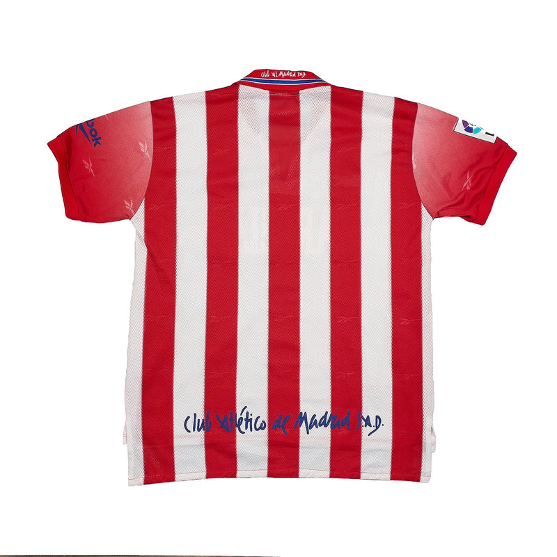 CULT KITS - 1998/99 ATLETICO MADRID HOME SHIRT (L) REEBOK