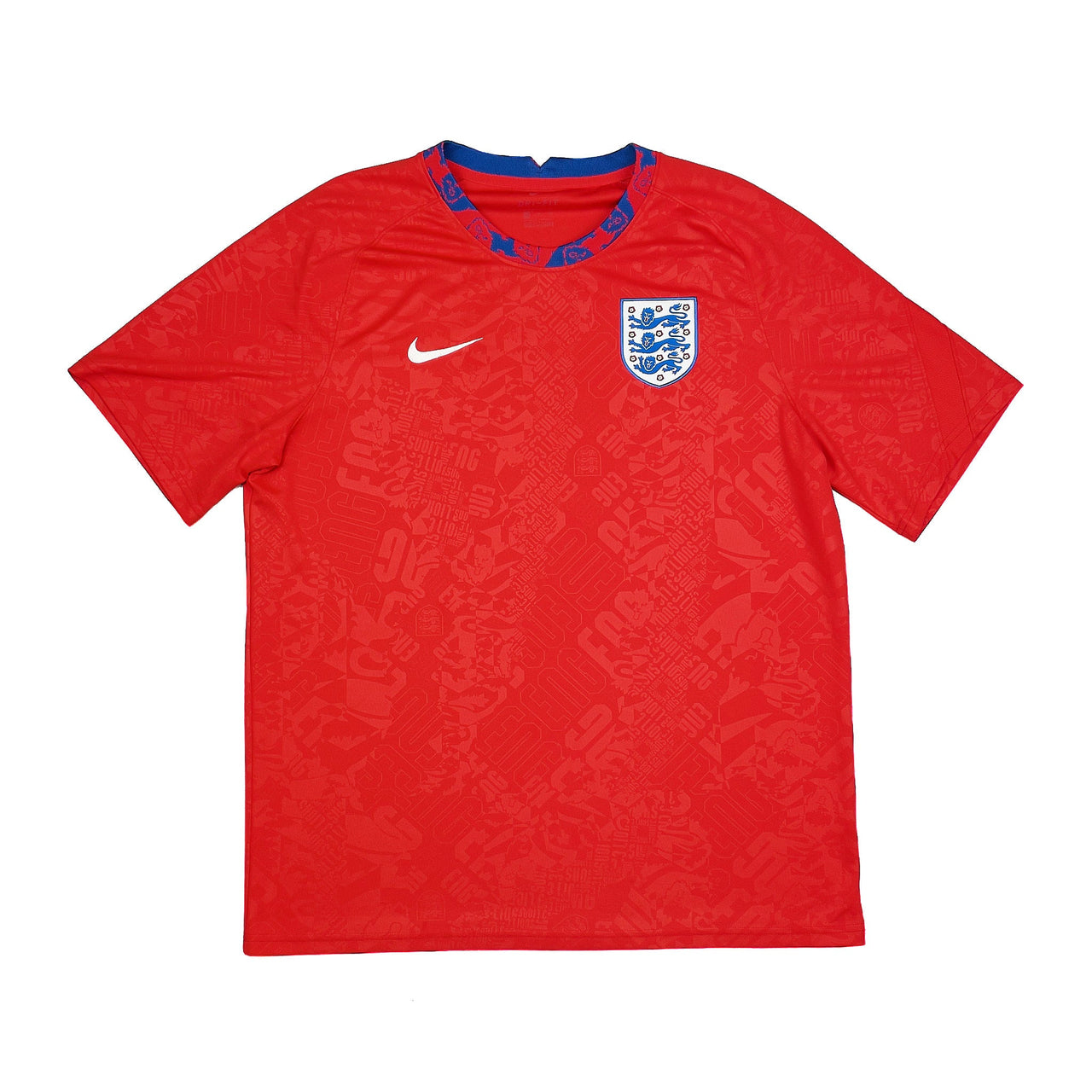 CULT KITS - 2020/21 ENGLAND TRAINING SHIRT (XL) NIKE