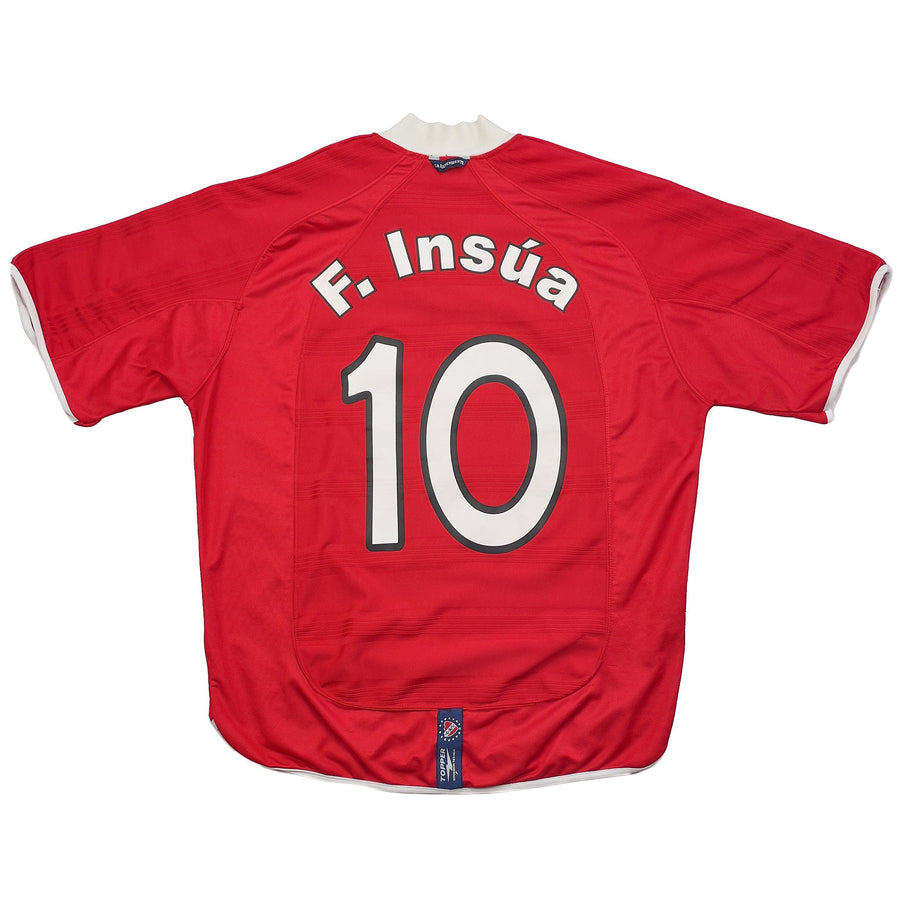 2002/03 Independiente F.Insua #10 Heimtrikot (M) Topper