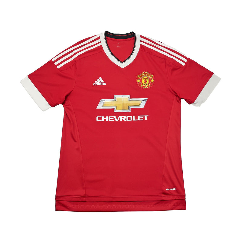 CULT KITS - 2015/16 MANCHESTER UNITED MEMPHIS #7 HOME SHIRT (M) ADIDAS