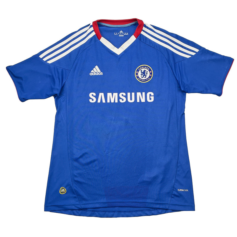 CULT KITS - 2010/11 CHELSEA DAVID LUIZ #4 HOME SHIRT (S) ADIDAS