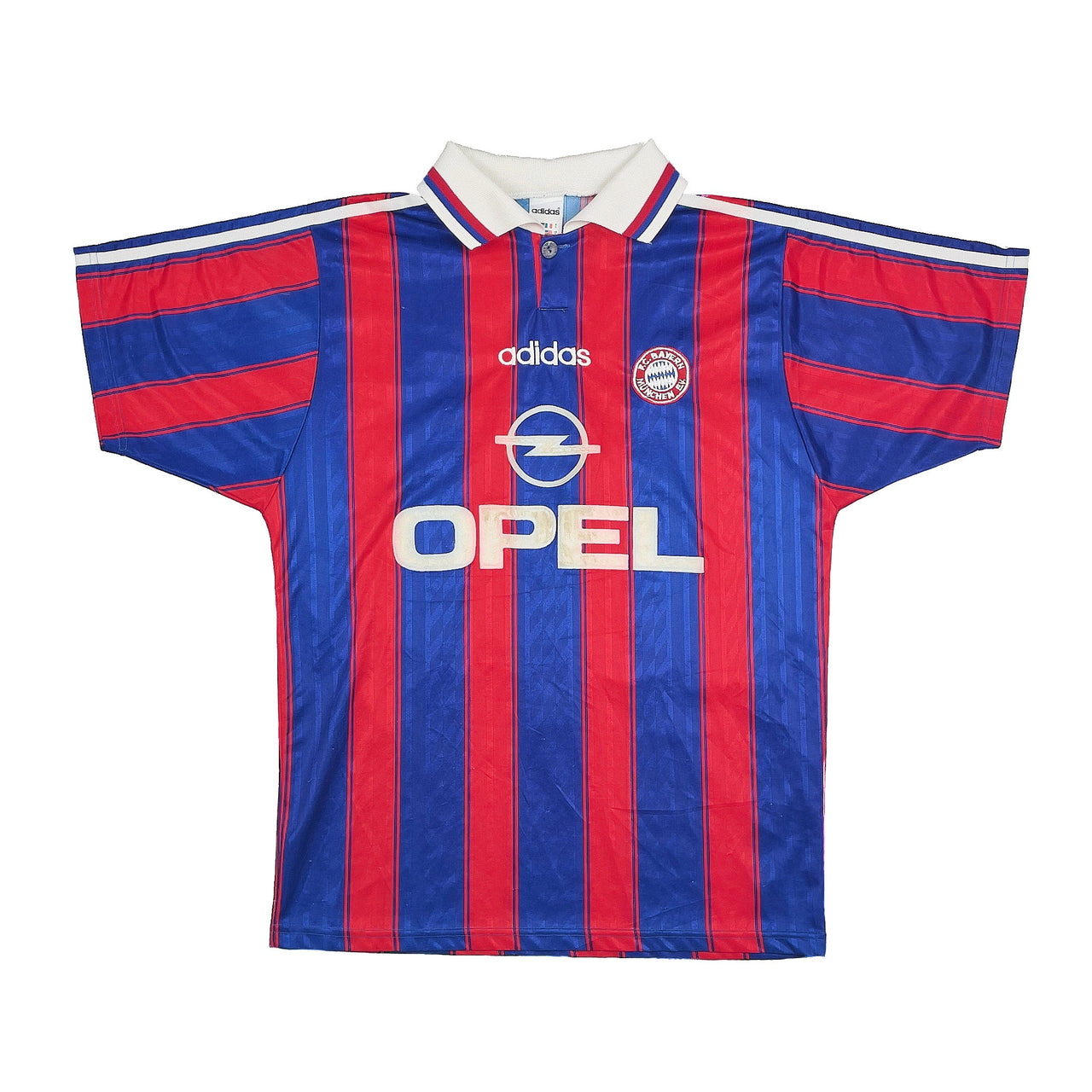 1995/97 BAYERN MUNICH KLINSMANN #18 HOME SHIRT (S) ADIDAS