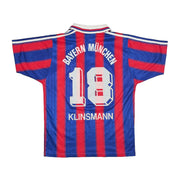 1995/97 Bayern München Klinsmann #18 Heimtrikot (S) Adidas