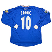 2001/02 Brescia Baggio #10 Langarm Heimtrikot (XL) Garman