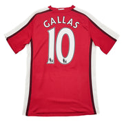 2008/10 Arsenal Gallas #10 Heimtrikot (S) Nike