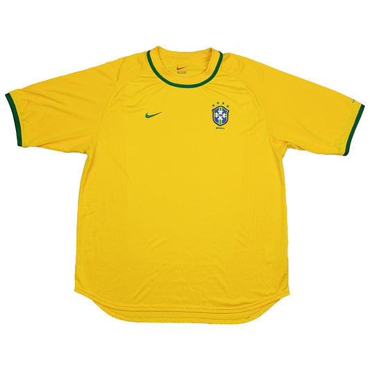 CULT KITS - 2000/02 BRAZIL *PROTOTYPE* HOME SHIRT (XL) NIKE