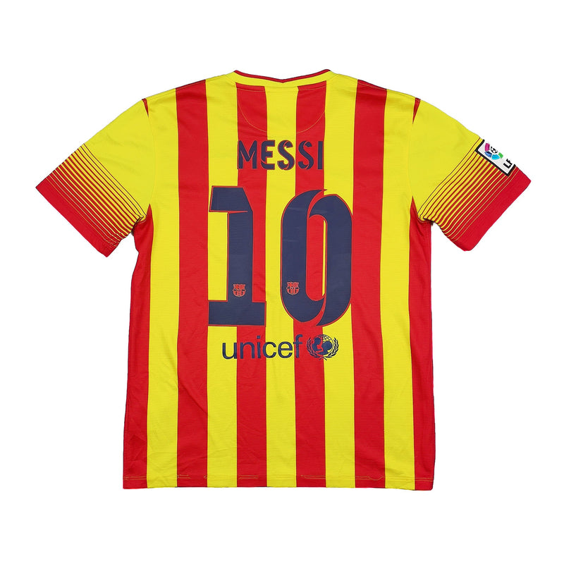 CULT KITS - 2014/15 BARCELONA MESSI #10 AWAY SHIRT (M) NIKE