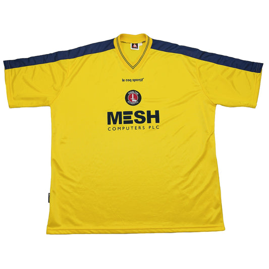 1999/00 CHARLTON ATHLETIC AWAY SHIRT (XL) UHLSPORT