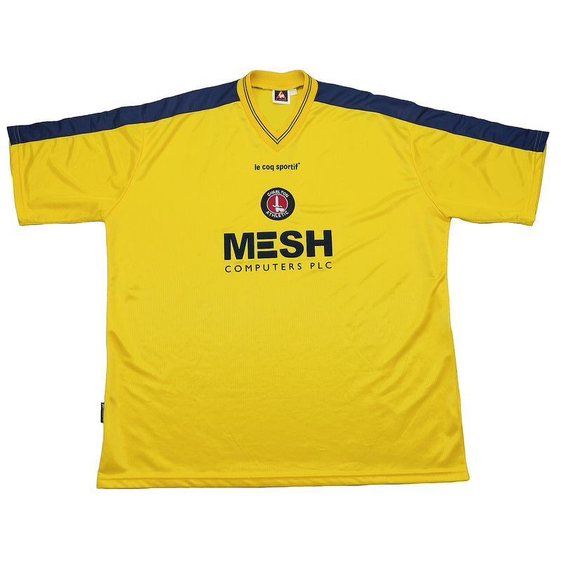 1999/00 CHARLTON ATHLETIC AWAY SHIRT (XL) UHLSPORT