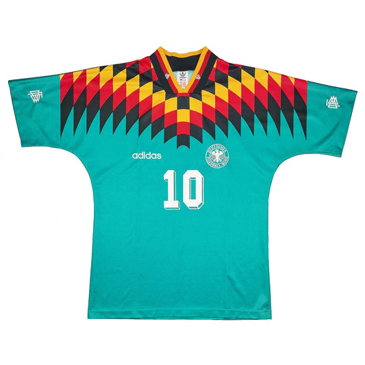 1994/96 GERMANY MATTHAUS #10 AWAY SHIRT (M) ADIDAS