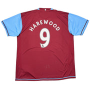 2007/08 Aston Villa Harewood #9 Heimtrikot (XXL) Nike