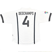 2000/01 Valencia Deschamps #4 Heimtrikot (L) Nike