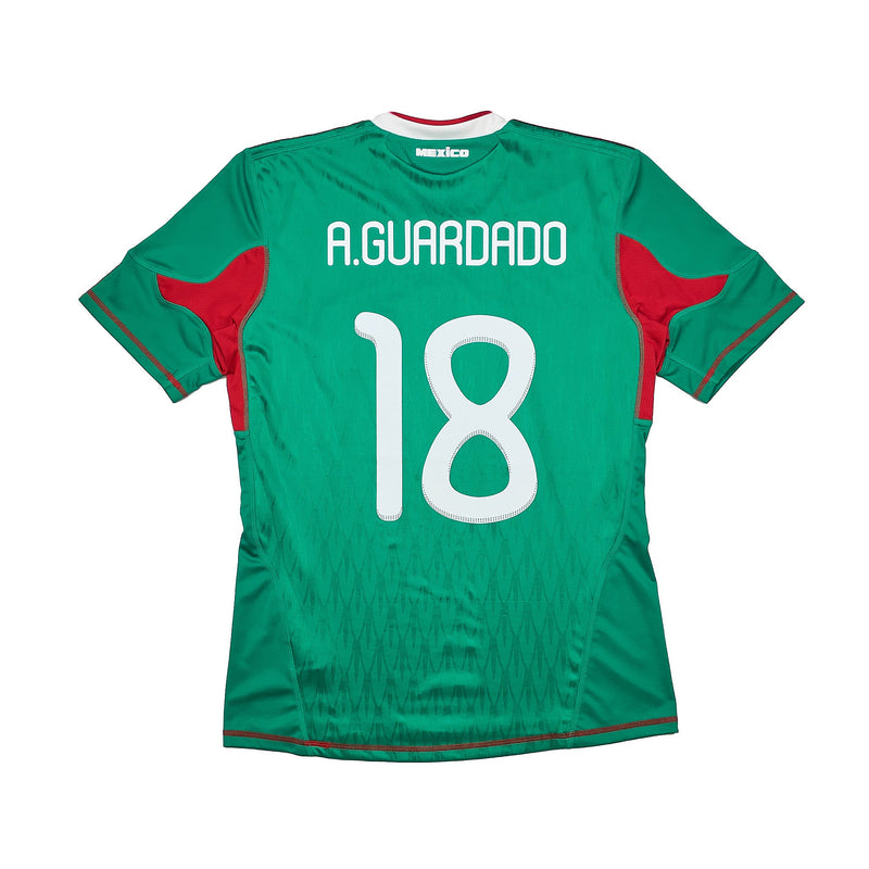 2010 MEXICO A.GUARDADO #18 HOME SHIRT (M) ADIDAS