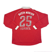 2005/06 Bayern München Ismael #25 *Match Issue* Langarm-Heimtrikot (L) Adidas