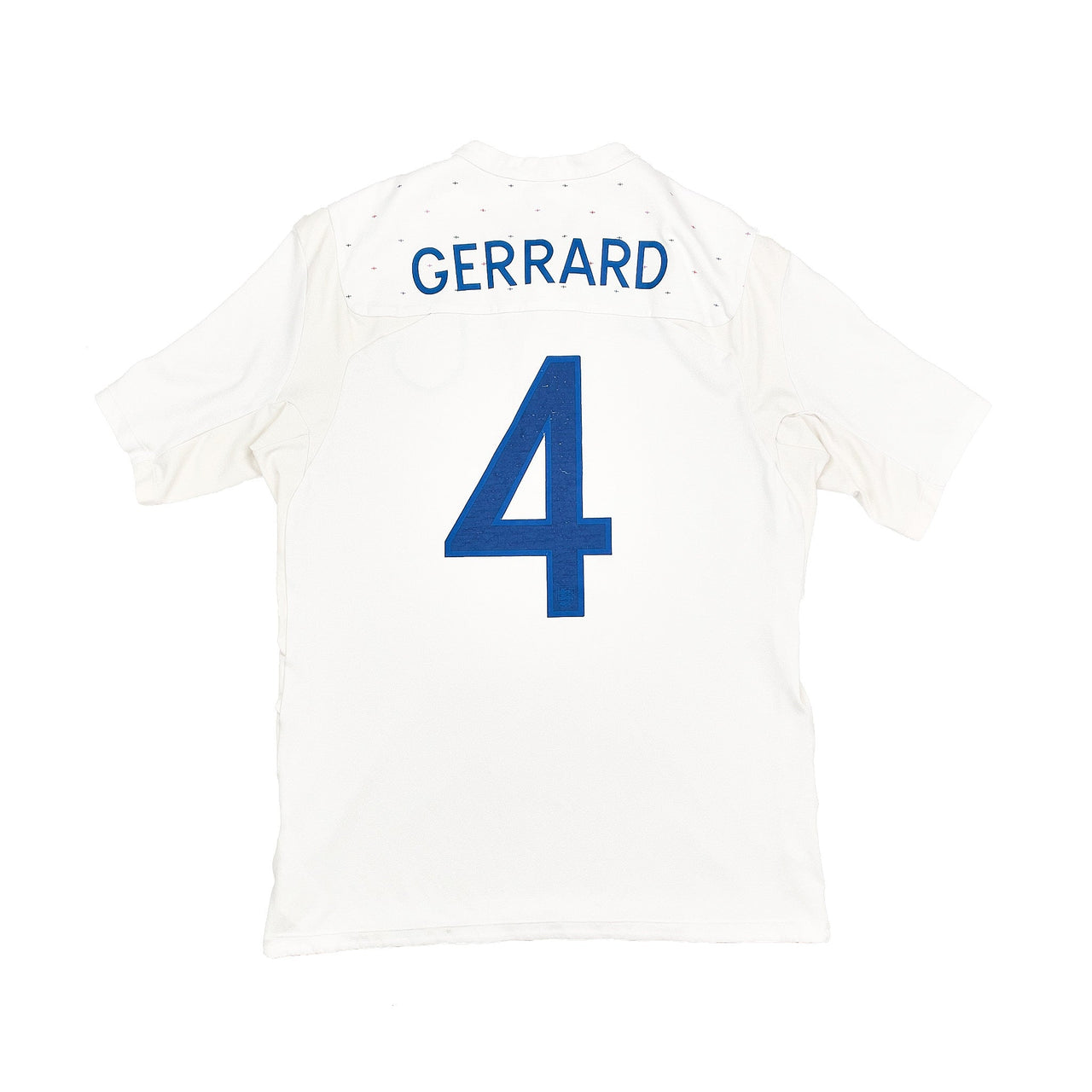 CULT KITS - 2010/11 ENGLAND GERRARD #4 HOME SHIRT (M) UMBRO