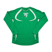 2005/06 The New Saints *handsigniertes* langärmeliges Heimtrikot (M) Legea