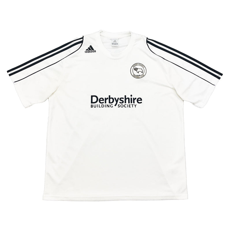 2007/08 DERBY COUNTY BARNES #28 HOME SHIRT (XXL) ADIDAS