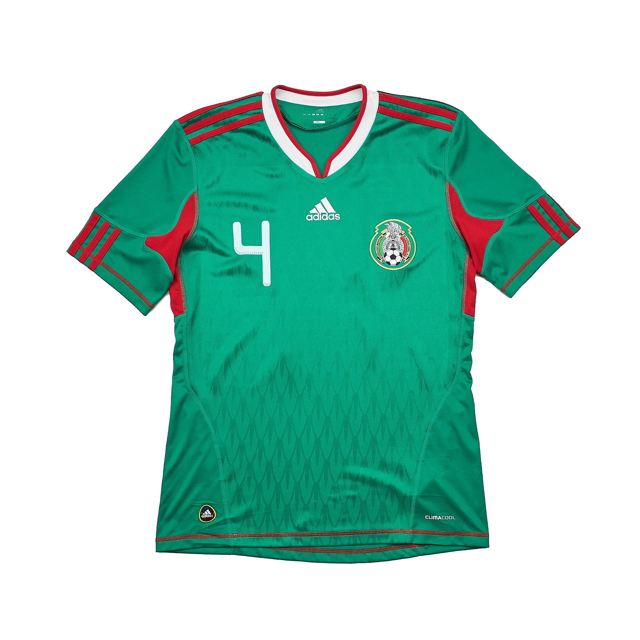 CULT KITS - 2010/11 MEXICO MARQUEZ #4 HOME SHIRT (S) ADIDAS