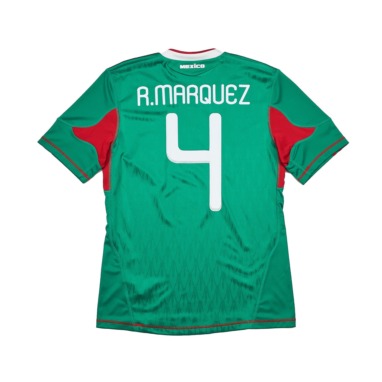 CULT KITS - 2010/11 MEXICO MARQUEZ #4 HOME SHIRT (S) ADIDAS