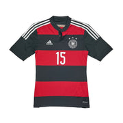 2014/15 Deutschland Durm #15 Auswärtstrikot (S) Adidas