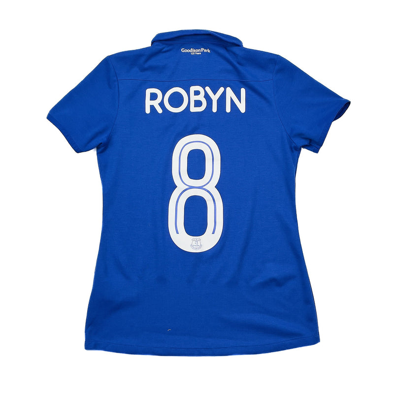 2017/18 EVERTON ROBYN #8 *125 YEARS* WOMENS HOME SHIRT (10) UMBRO