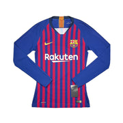 2018/19 Barcelona *Player Issue* BNWT Langarm-Heimtrikot (S) Nike