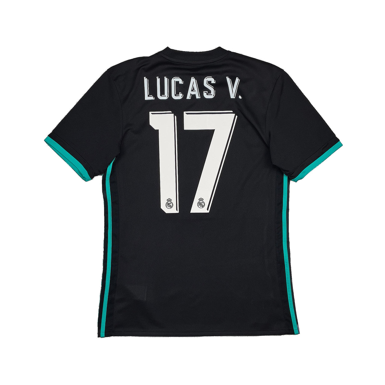 CULT KITS - 2017/18 REAL MADRID LUCAS V #17 AWAY SHIRT (S) ADIDAS