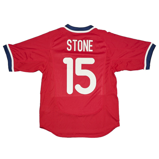 CULT KITS - 2000/02 USA STONE #15 AWAY SHIRT (M) NIKE