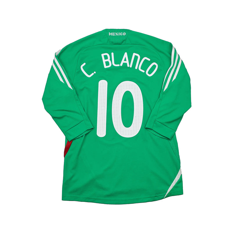2008/09 MEXICO BLANCO #10 HOME SHIRT (S) ADIDAS