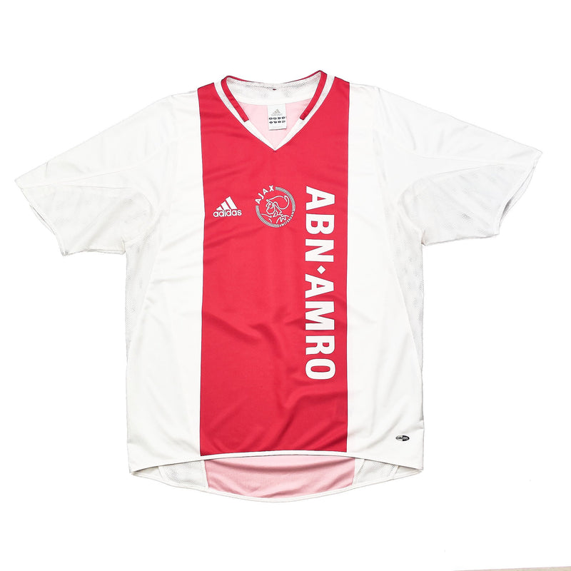 CULT KITS - 2003/04 AJAX SNEIJDER #18 HOME SHIRT (M) ADIDAS