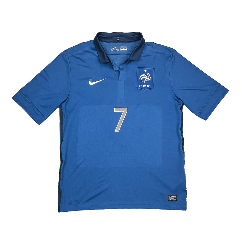 2011/12 France Ribery #7 Home Shirt (L) Nike