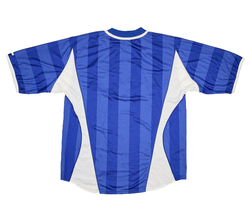 CULT KITS - 2000/01 HERTHA BERLIN *SQUAD SIGNED* HOME SHIRT (L) NIKE